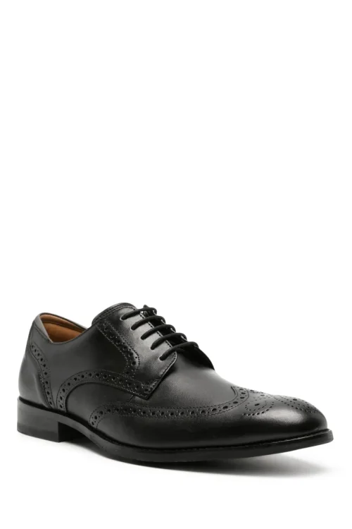 Leather Brogues darkbrown shoe