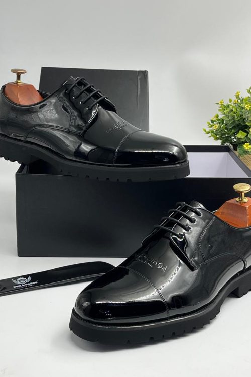 BB “black” leather shoe