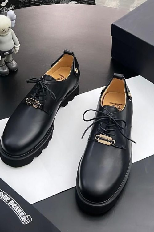 Chrome chunk “black” boots