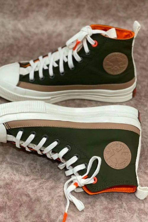 Converse high top 70 green/scarab sneakers