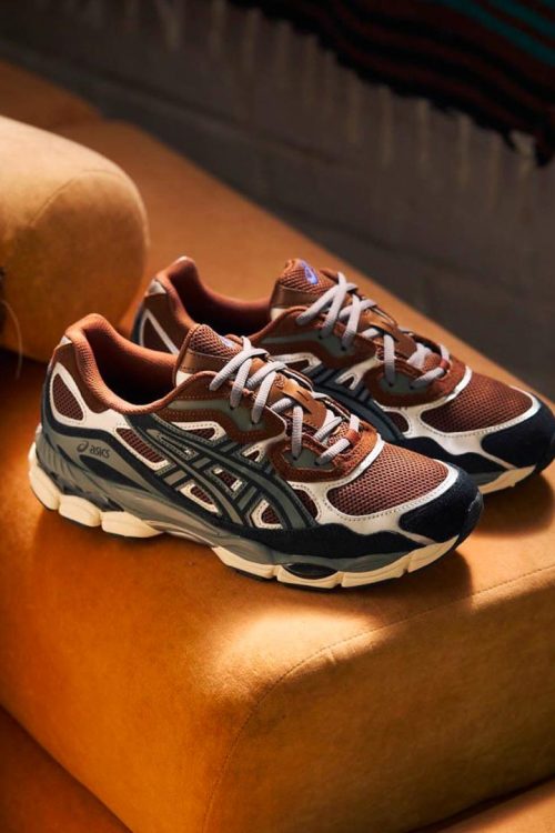 GEL-NYC “Brown & Ash” sneakers
