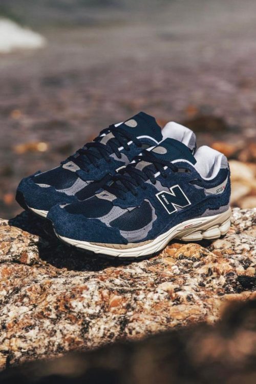 New Balance Blue & Gray 2002R Sneaker